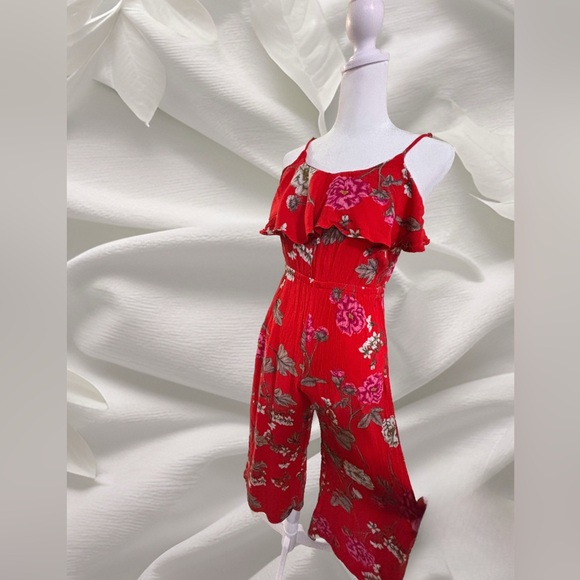 Small red floral jumper - Picture 3 of 3